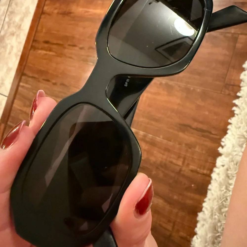 AUTHENTIC Prada Black Square Sunglasses 51mm - Picture 4 of 7